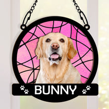 Pet Custom Photo - Personalized Acrylic Window Suncatcher Ornament - Gift For Dog Lovers