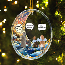 Still Miss The Sound Of Your Paws - Customized Personalized Glass Ornament - Memorial Gift For Pet Lover Pet Loss