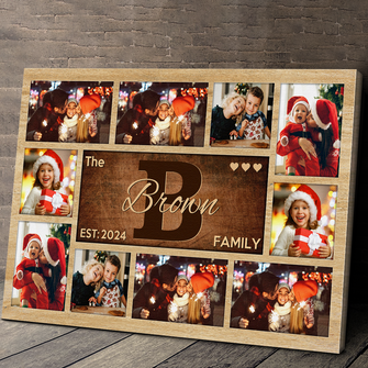 Custom Family Photos - Customized Personalized Canvas - Home Decoration Family Gift For Housewarming