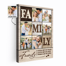 Custom Photo Our Family - Customized Personalized Canvas - Gift For Family Gift Ideas Warm Gift Ideas