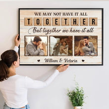 Lovely Couple Custom Photo Canvas - Personalized Customized Canvas - Gift For Couples, Lovers, Husband Wife