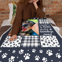 Custom Photo You Were My Favorite Hello  - Personalized Photo Blanket - Memorial Gift For Pet Lover