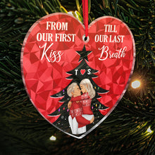 The Best Is Yet To Be - Customized Personalized Acrylic Ornament - Christmas Gift For Couple Husband Wife