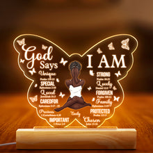 I'm Strong Woman - Customized Personalized 3D Led Light - Gift For Girl Woman Bestie Friend Mom Mother