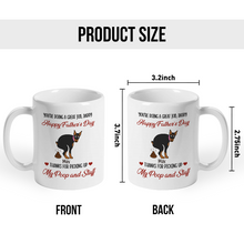 Thanks For Picking Up My Poop & Stuff - Personalized Custom Ceramic Mug Gift For Dog Lovers