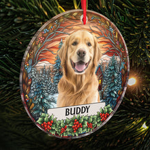 Custom Photo Christmas Pet Lover - Personalized Customized Ornament - Gift For Pet Lover