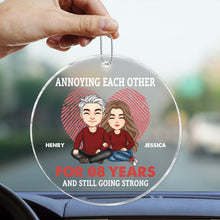 Annoying Each Other - Customized Personalized Car Ornament - Gift For Couple Husband Wife Valentine's Day Gift