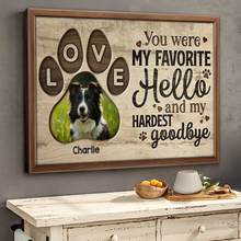 If Love Could've Saved You - Personalized Customized Canvas - Gift For Pet Lovers, Dog Lovers, Cat Lovers