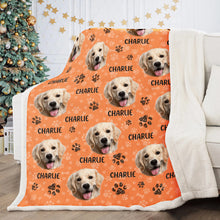 Custom Photo Fur Baby Face - Personalized Customized Blanket - Gift For Pet Lover, Dog Lover