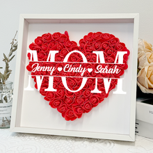 Gift For Mom - Personality Customized Flower Shadow Box - Gift For Mother's Day Gift