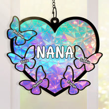 Sparkling Grandma - Personalized Acrylic Window Suncatcher Ornament - Christmas Gift For Grandma