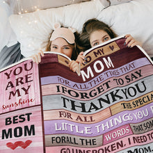 Best Mom Ever - Personality Customized Blanket - Gift For Mom Mother's Day Gift