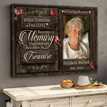 You're Always On My Mind - Personalized Customized Canvas - Memorial Gift For Family Members