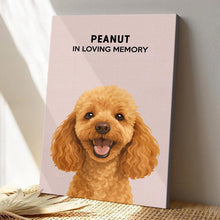 Cute Animation Art Style For Your Fur Angel - Personalized Customized Canvas - Unique Gift For Pet Lovers