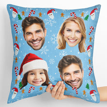 Custom Family Photo - Personalized Custom Pillow - Christmas Gift For Family