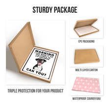 Custom Dog Photo - Warning Personality Customized Metal Sign - Gift For Dog Lover