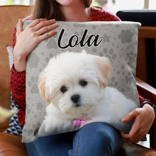 Custom Photo I Love My Dog - Dog & Cat Personalized Photo Pillow - Christmas Gift For Pet Owners, Pet Lovers