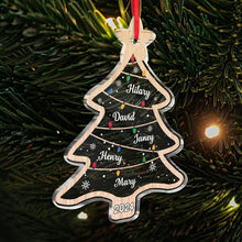 Wish You A Wonderful Christmas - Personalized Customized Ornament - Christmas Gifts For Family