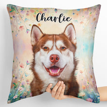 Custom Pet Photo - Personalized Customized Pillow - Gift For Pet Lovers, Dog Lovers, Cat Lovers