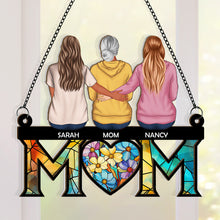 Mother's Day Gift For Mom - Personalized Acrylic Window Suncatcher Ornament - Gift For Mom