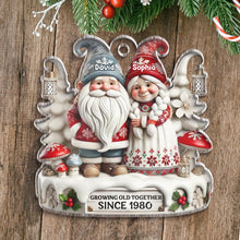 Growing Old Together - Personalized Acrylic Ornament - Christmas Gift For Family Member, Couples, Anniversary