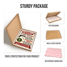 Military Themed Beware Warning Sign - Personality Customized Metal Sign