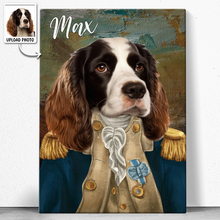 Custom Photo Funny Pet Portrait - Personalized Customized Canvas - Gift For Pet Lovers, Dog Lovers