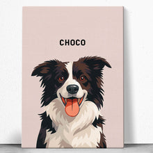 Animated Art Style Of Your Fur Angel - Personalized Customized Canvas - Lovely Gift For Pet Lovers