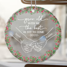 The Best Is Get To Come - Customized Personalized Car Ornament - Gift For Couple Husband Wife