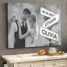 Custom Photo I Just Need You - Personalized Customized Canvas - Gifts For Husband Wife, Anniversary