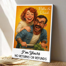 Custom Photo For Loved One Caricature Style - Turn Your Moment Into A Vintage Art Piece - Gift For Couple, Him, Her, Husband, Wife