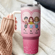 You And I Are Sisters - Customized Personalized 40oz Tumbler - Bestie Gift For Best Friend