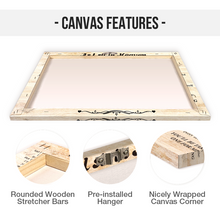 As I Sit In Heaven - Memorial Gifts For Loss, In Memory Of Loved One Gift  Gifts Personalized Custom Framed Canvas Wall Art