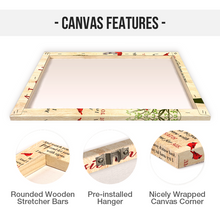 As I Sit In Heaven - DNA Tree Memorial Canvas, Sympathy Gifts Personalized Custom Framed Canvas Wall Art