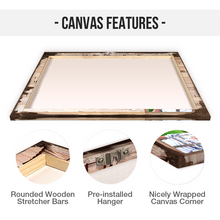 A Fallen Limb Memorial Canvas, Sympathy Gifts Personalized Custom Framed Canvas Wall Art