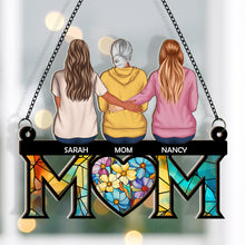 Mother's Day Gift For Mom - Personalized Acrylic Window Suncatcher Ornament - Gift For Mom