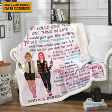 To My Bestie - Customized Bestie Blanket - Gift For Friends - Customized Gift For Girls