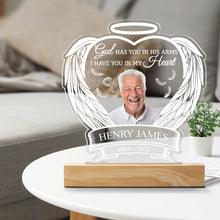 Custom Photo Your Light Will Always Shine - Customized Personalized 3D Led Light - Gift For Memorial Loss Family Gift