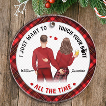 Custom Character - I Just Want To Touch You All The Time - Personalized Customized Acrylic Ornament Christmas Gift For Her, Him