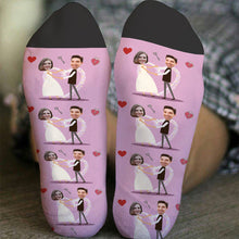 Custom Photo - You Are My Love - Personalized Customized Socks - Gift For Couple Lover - Valentine's Day Gift