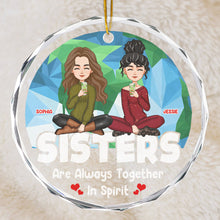 Besties Forever -  Personalized Glass Ornament - Special Gift For Besties Best Friends BFF Sisters