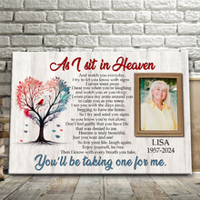 Custom Photo - Personality Customized Canvas - Gift For Loss Memorial Gift