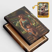 Cartoonize Your Photo Pixar Style - Turn Your Photo to Cartoon Canvas - Gift For Family Members, Siblings