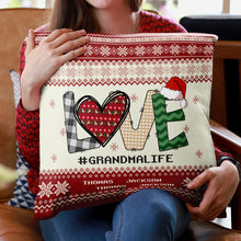 Retro Christmas Love - Personalized Custom Pillow - Christmas Gift For Family