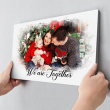 Custom Photo Of Your Family Canvas Wall Art - Personalized Customized Canvas - Gifts For Family Members