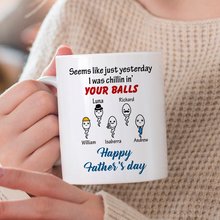 Seems Like Just Yesterday -  Funny Gift For Dad, Father, Grandpa Personalized Custom Ceramic Mug