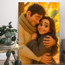 Family Photo As Different Animated Style Vertical - Turn Your Family Members Into Animated Characters - Gift For Family Members, Siblings