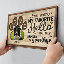 If Love Could've Saved You - Personalized Customized Canvas - Gift For Pet Lovers, Dog Lovers, Cat Lovers