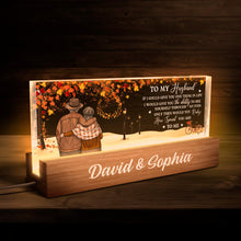 How Special You Are To Me -  Customized Personalized Acrylic LED Night Light - Gifts For Couple