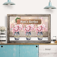 Grandma's Garden Of Cherry Blossom Pot - Personalized Customized Canvas - Mother's Day Gifts For Mom, Wife, Her